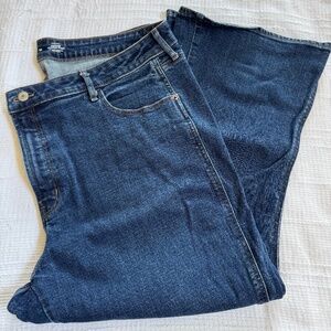 Vintage Cropped Flare Jeans